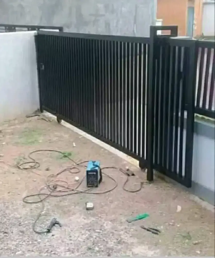 pagar gerbang minimalis