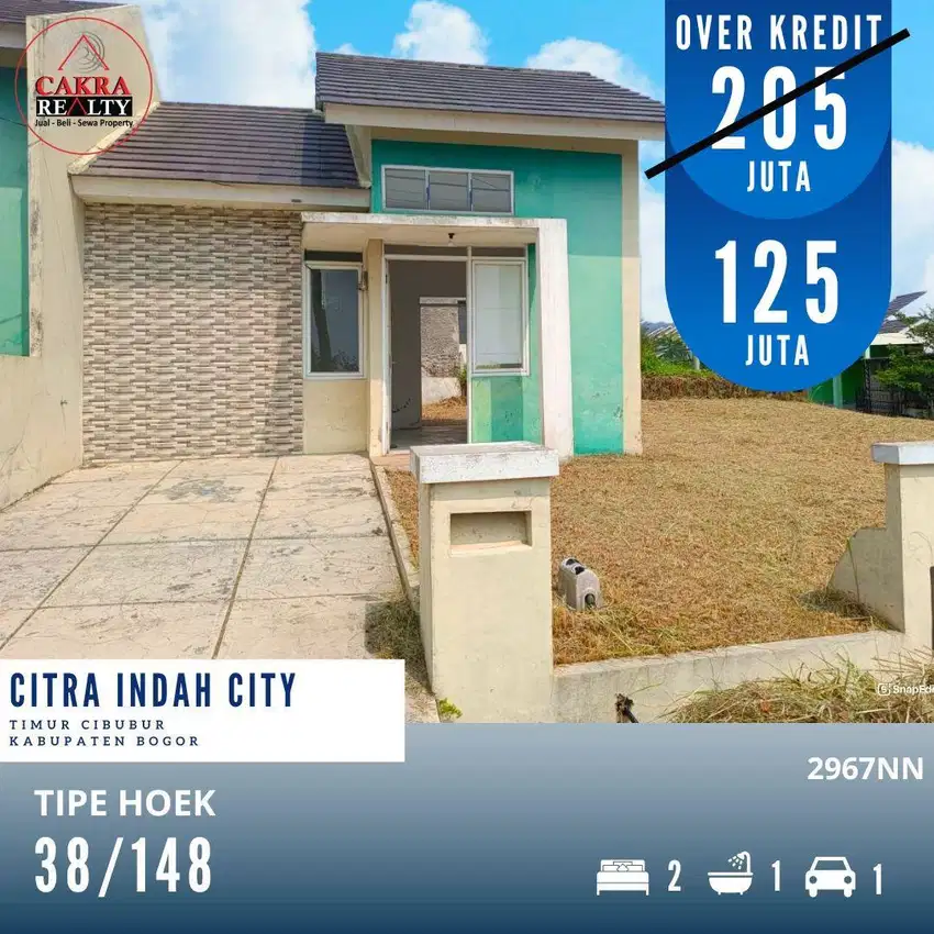 Over kredit murah di citra indah city