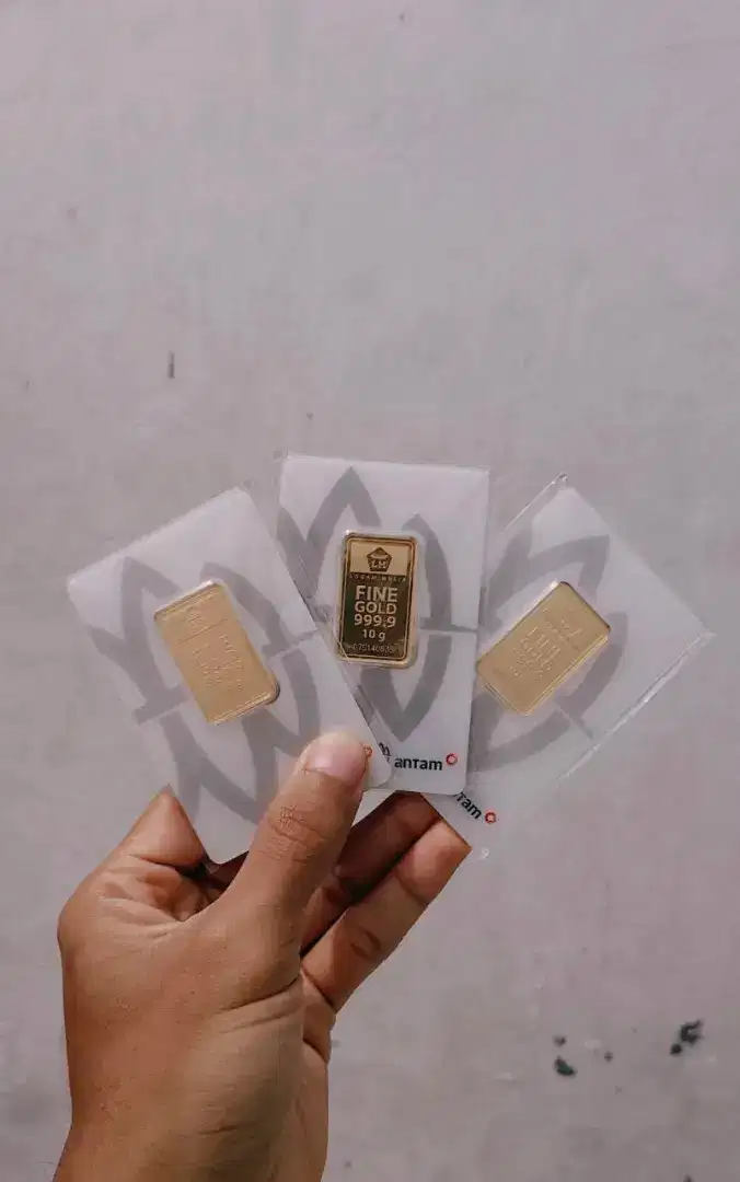 2025 Antam 10gr Emas RedMark RM certi 10g 10 g gram 10gram Logam Mulia
