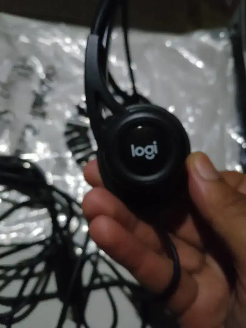Di mahar headset Logitech USB komputer