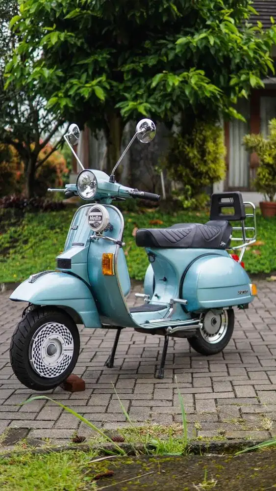 Dijual Vespa PX Look NPX th’95 Full Accesoris