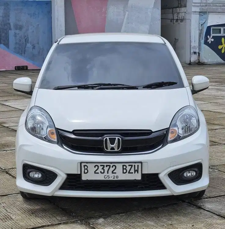 Honda Brio 2018 E A/T km 30 ribu Tgn 1 Dari Baru Istimewa Record Honda