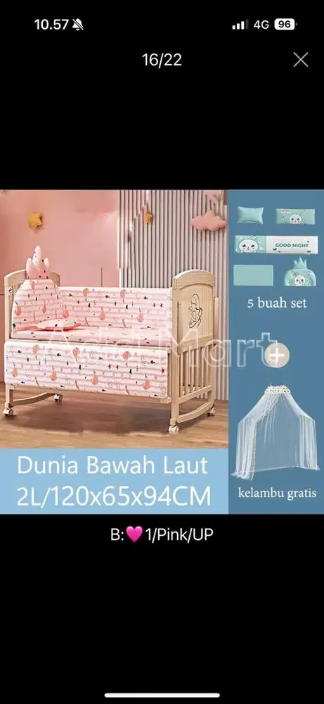 Box Bayi/ Tempat tidur bayi