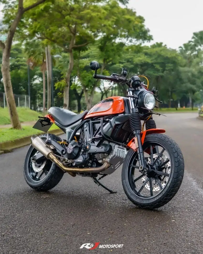 Ducati Scrambler 400 Nik 2016 Knalpot SC Project The Best Unit