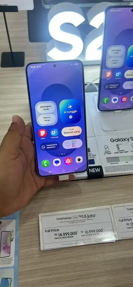 KREDIT SAMSUNG S25 BASIC RAM 12 256GB PROMO 0%