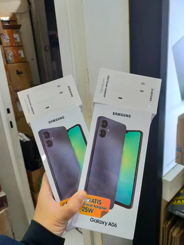 Samsung A06 ram 6/128 free kepala carger