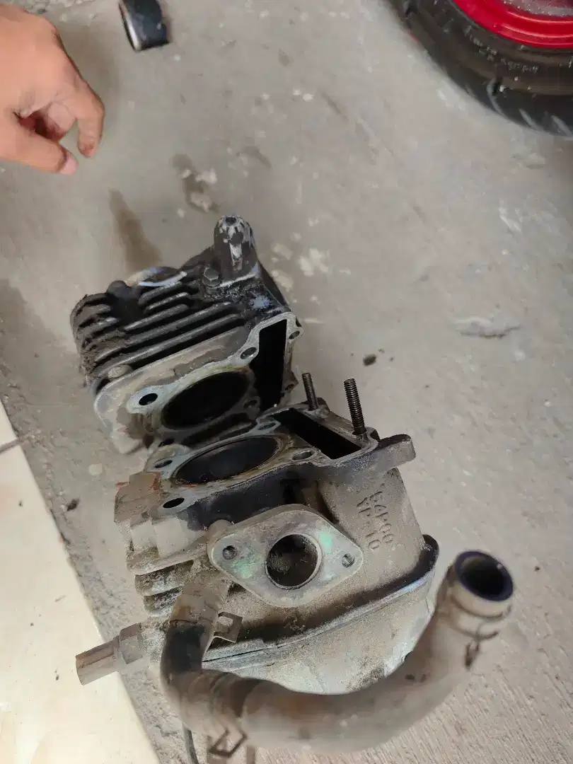 Head isi yamaha mio soul GT 115 mio J tanpa blok