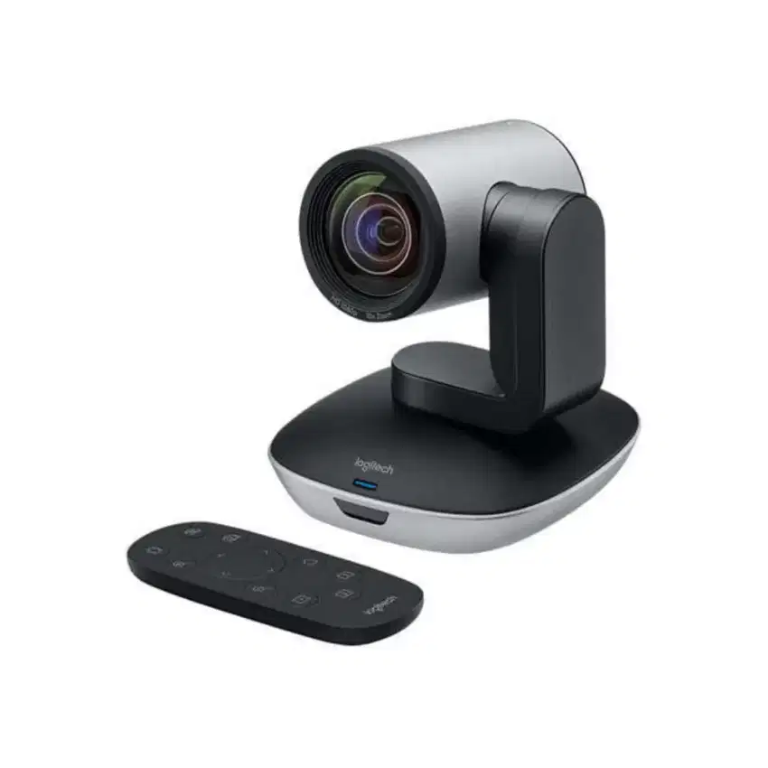 Logitech PTZ pro 2 video conference camera with remote
