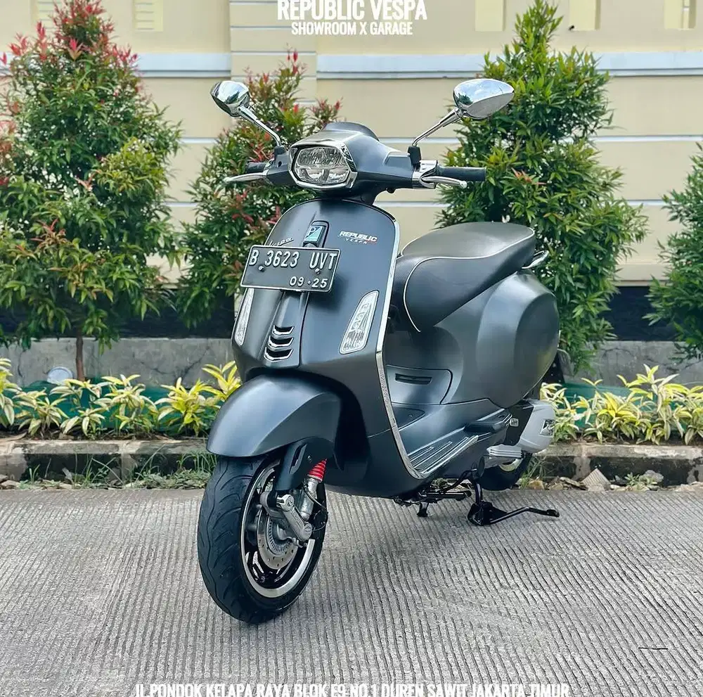 Di Jual Piaggio Vespa SPRINT IGET 150 ABS Tahun 2020 Warna GREY DOFF