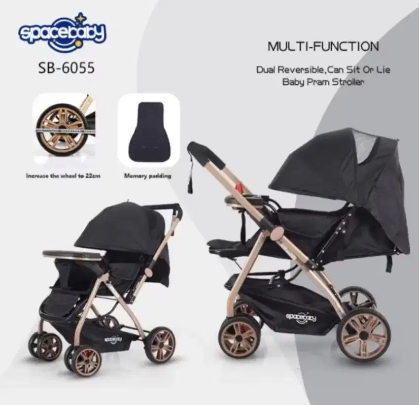 STROLLER SPACE BABY BAGUS