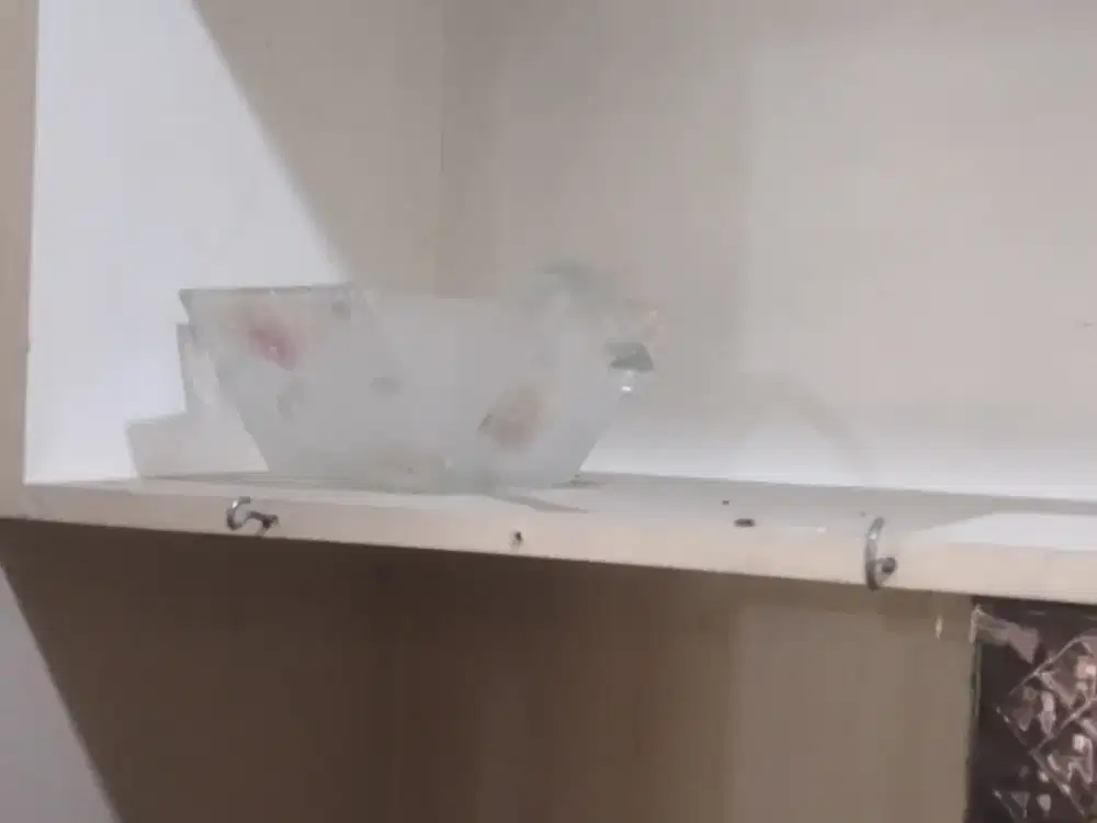 Dijual tempat buah kaca tebal