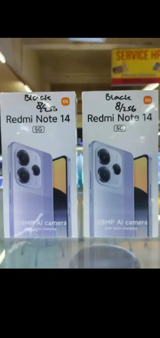 Kredit HP apa aja dr rumah,ACC baru ketoko,Xiaomi Note 14 5G Ram 8/256