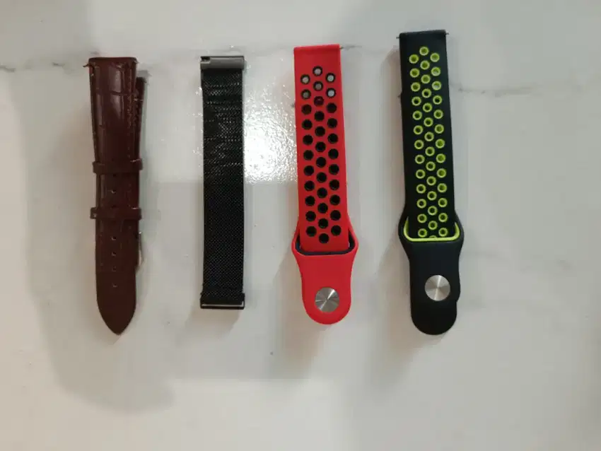 Strap Amazfit Timex Jam Tangan size 20mm Kondisi Masih Bagus Sepaket