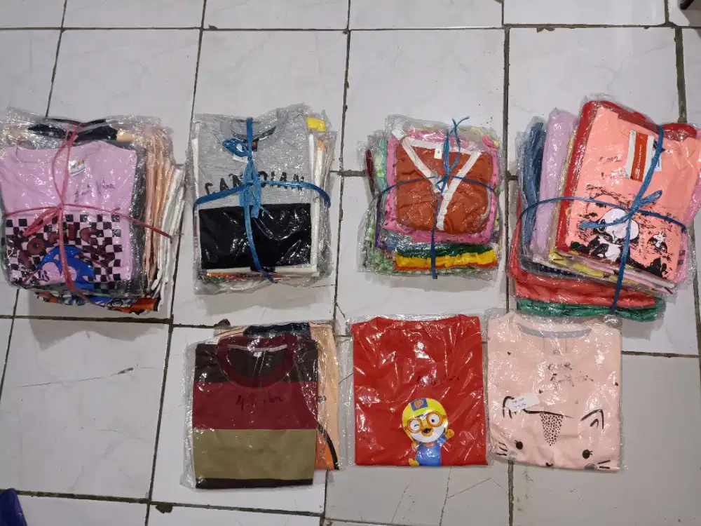 Kaos,atasan,setelan Bayi,anak laki2,anak perempuan bayi s/d 5 tahun