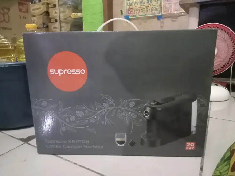 Supresso kraton coffe capsule machine