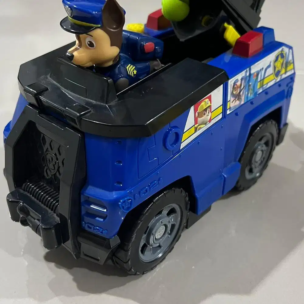 Paw patrol chase police car, dgn fungsi tow