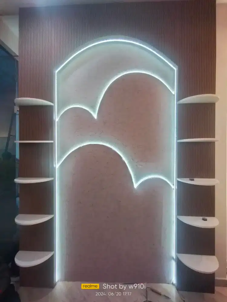 Mendekorasi rumah dengan gypsum dan PVC garansi pula