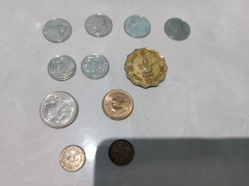 Koin kuno dolar hk 1988