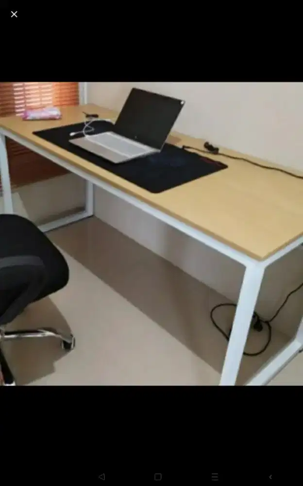 Meja kerja 200x60x70/meja staff/meja komputer