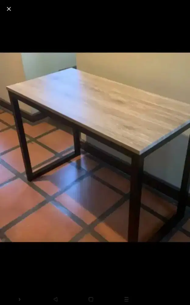 Meja cafe 100*60*70/Meja makan/Meja kantin