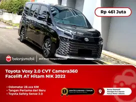 [ LOW KM 28RB] Toyota Voxy 2.0 CVT TSS Facelift AT Hitam 2022/2023