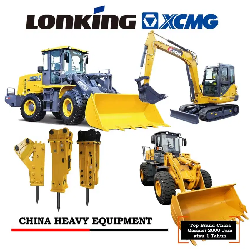 Top Brand China Hydraulic Breaker Wheel Loader Excavator XCMG LONKING