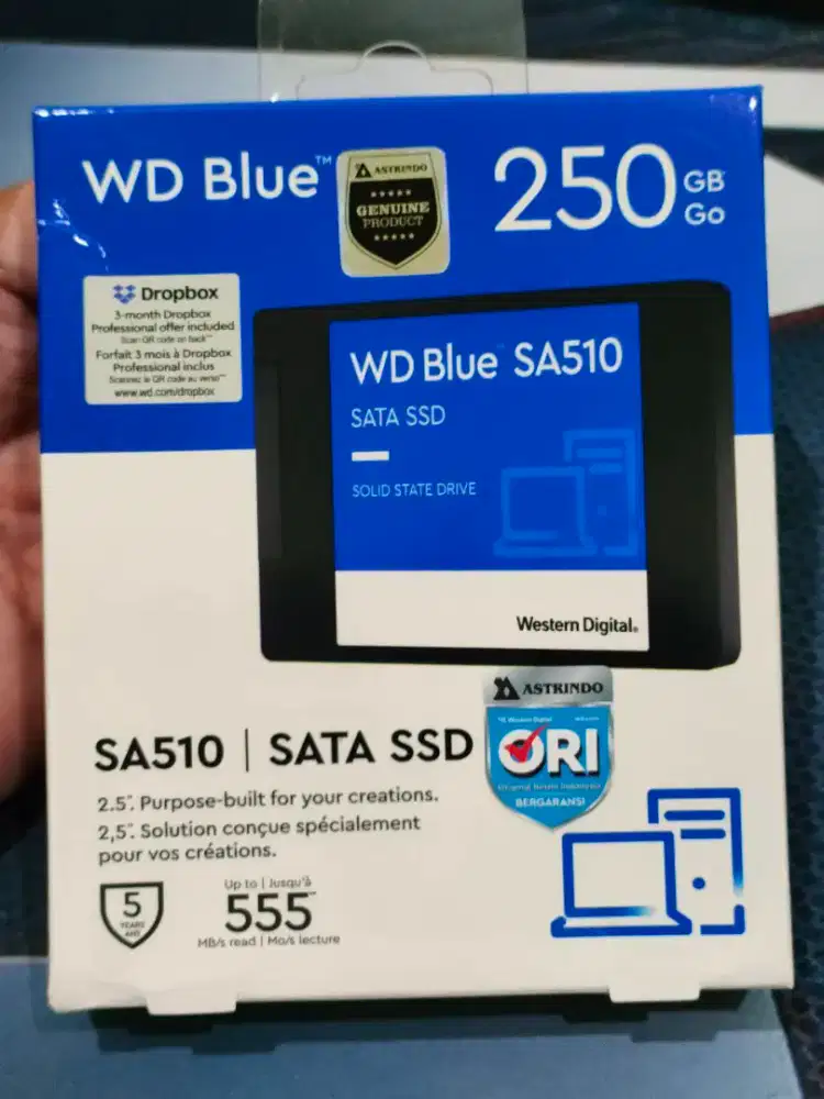 WD Blue SSD 250GB NVMe