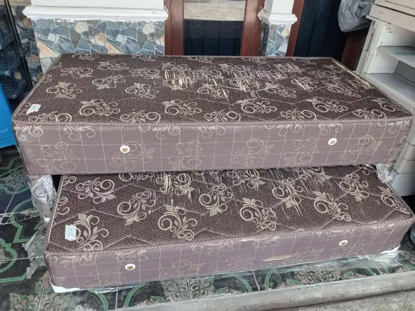 DIJUAL CEPAT SPRINGBED 2 IN ONE, BED SORONG, 1 SEAT ATAS BAWAH