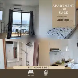 Dijual Apartement Type Studio Sky House Bsd Tower Leonie
