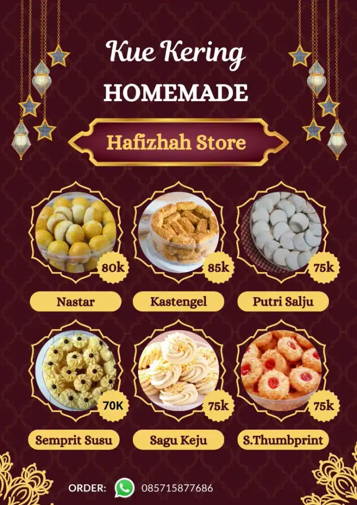 Aneka Kue Kering Lebaran Homemade