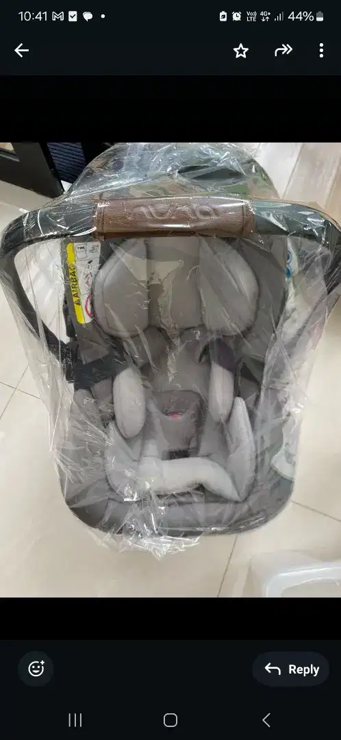 Infant car seat merk Nuna