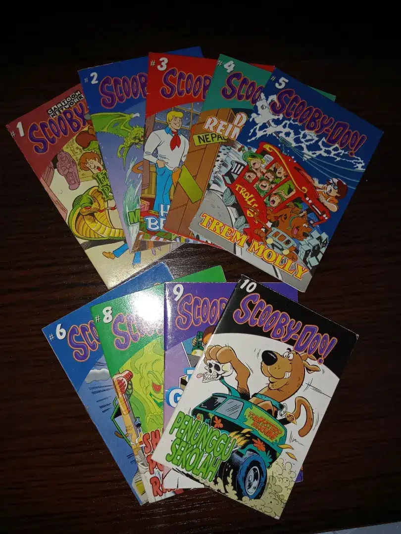 Komik Jadul Mini Scooby -Doo 9 pcs