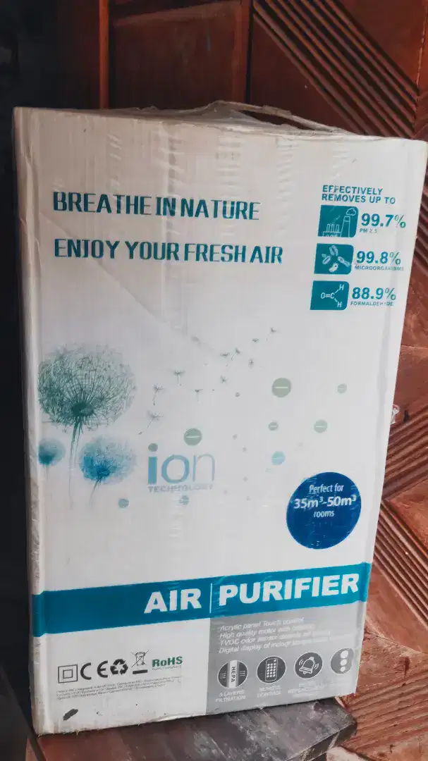 Hepa Portable AirPurifier PRIMA, Penghasil Udara Steril,Baru,TerMurah