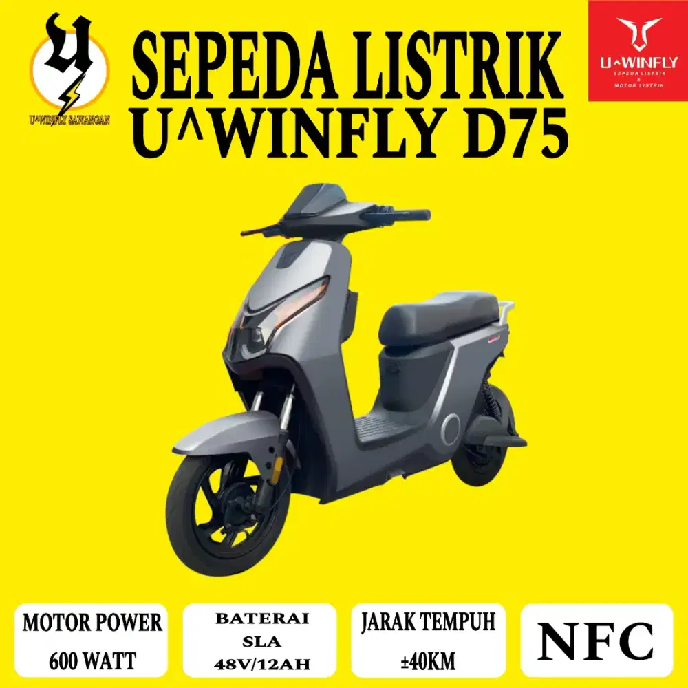Sepeda Listrik Uwinfly D75 Bisa Cash Dan Kredit