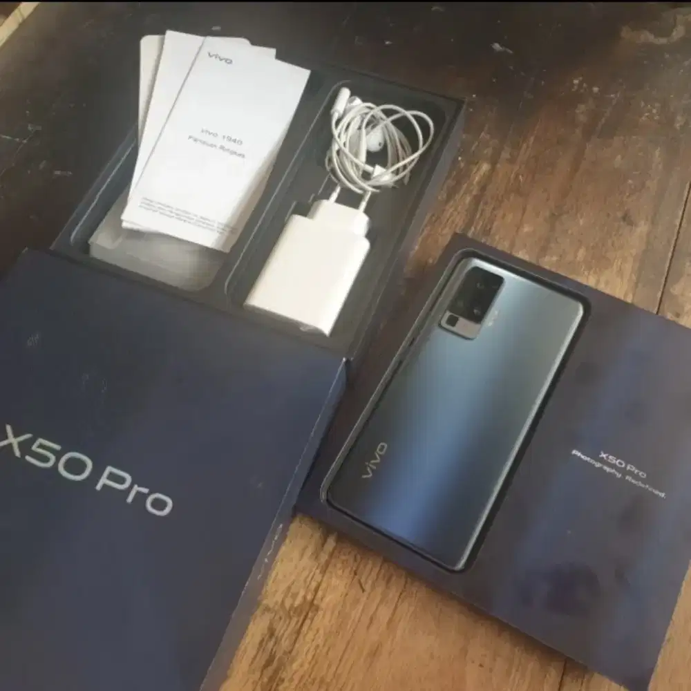 Vivo X50 Pro Like New Lengkap Garansi Resmi