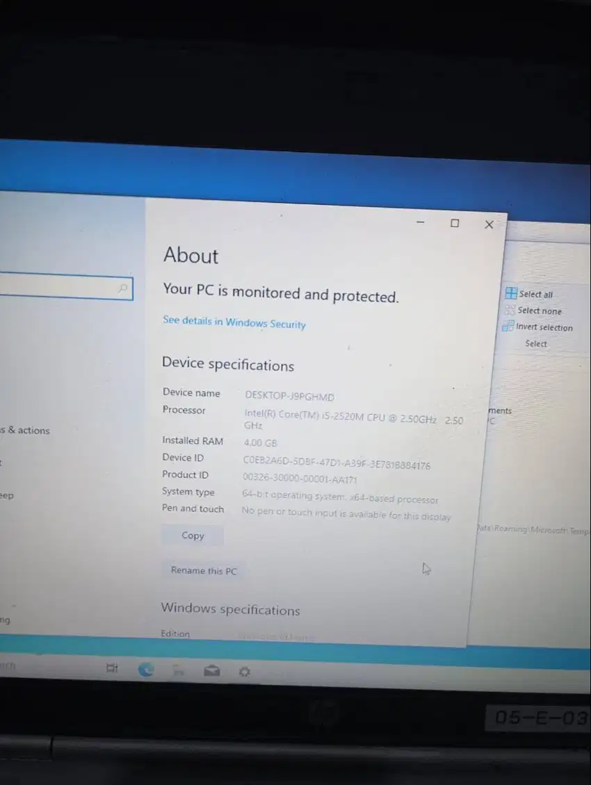 laptop intel core i3
