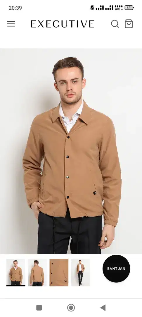 Jaket The Executive Water Repellent