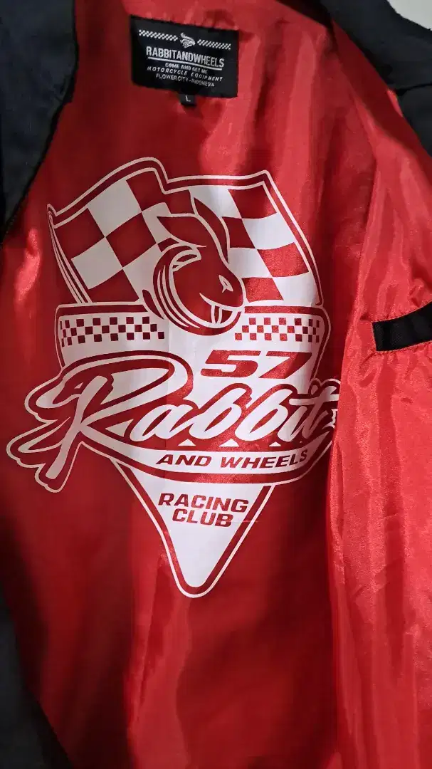 Jaket Varsity Rabbit & Wheels