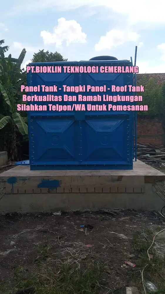 Tangki Panel , Roof Tank, Tangki Air , Toren Air, Tangki Rooftank Kota