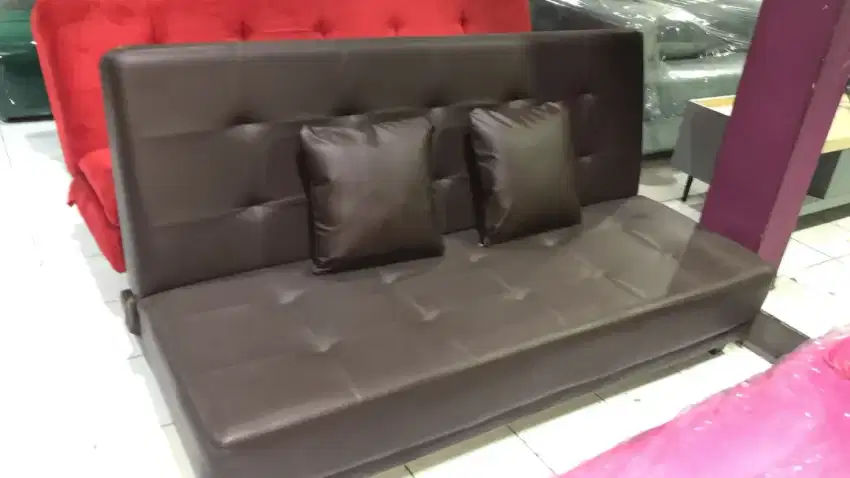 Sofa bed uk 160x120 ada tiga warna bahan oscar