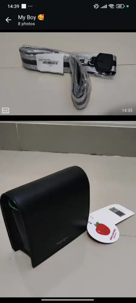 MarhenJ Marilyn Z Sling Bag Black Original New