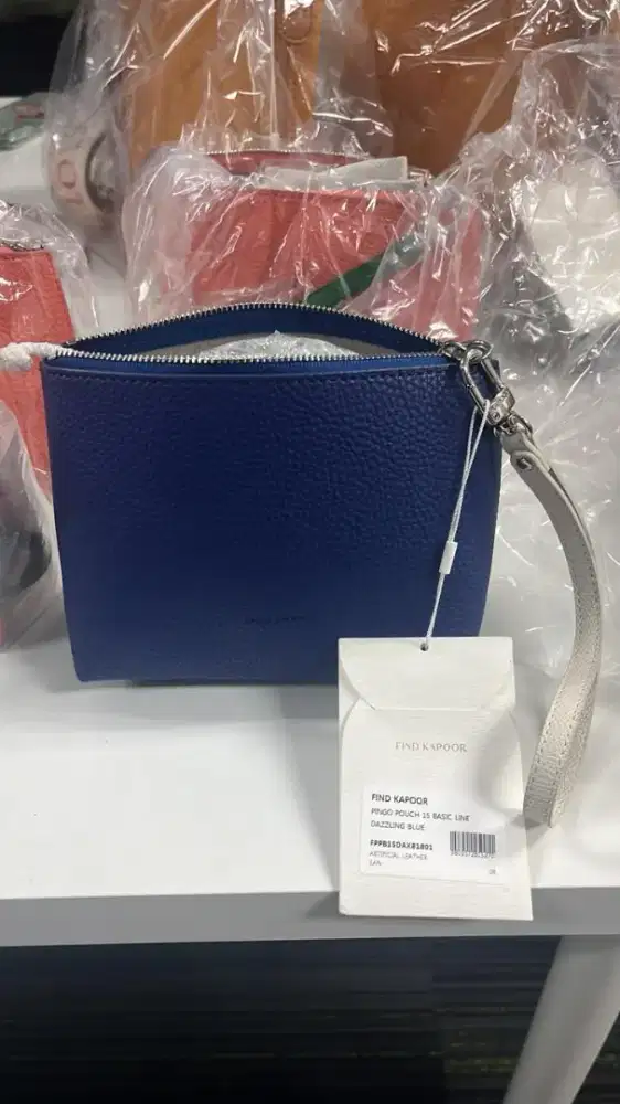 Find Kapoor Pouch Blue Original New
