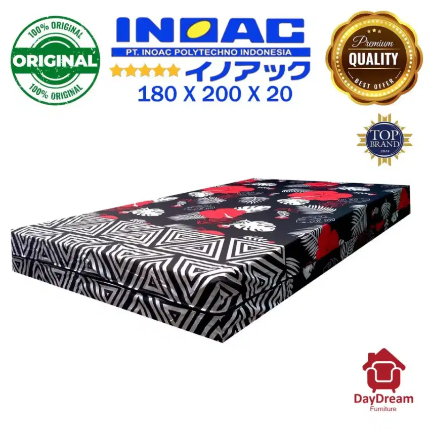 KASUR INOAC NO. 1 / INOAC JUMBO / KASUR MURAH / INOAC UKURAN 180x200CM