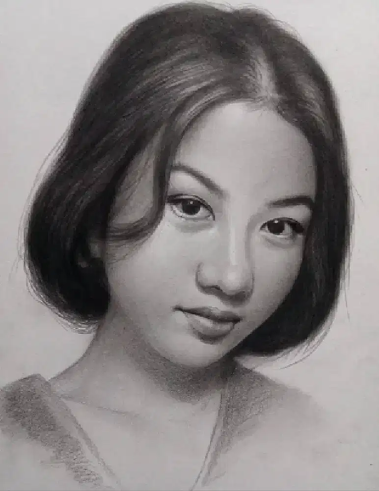 Lukisan Wajah Lukisan Foto Lukisan Sketsa Wajah