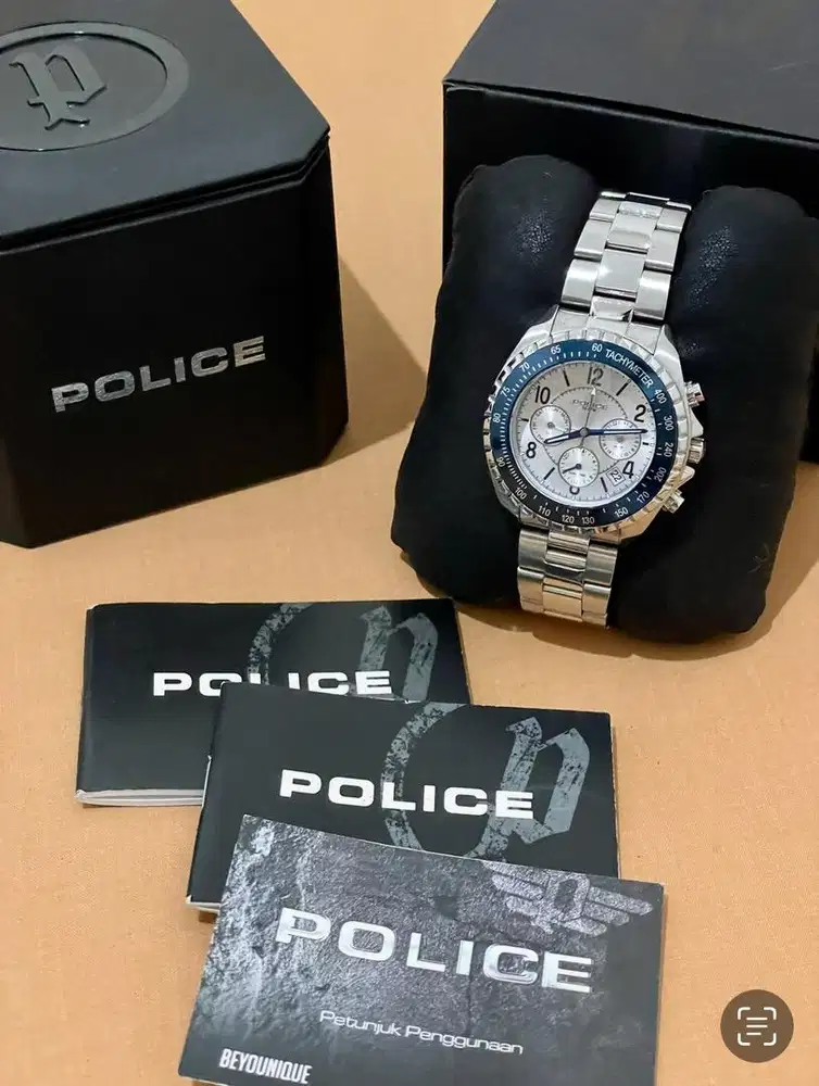 Police Quartz Watch Mens Navy V 14343JS/04M