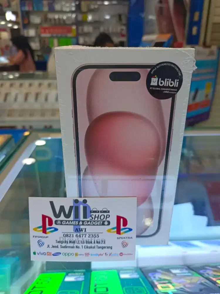 IPHONE 15 128GB GARANSI RESMI INDONESIA