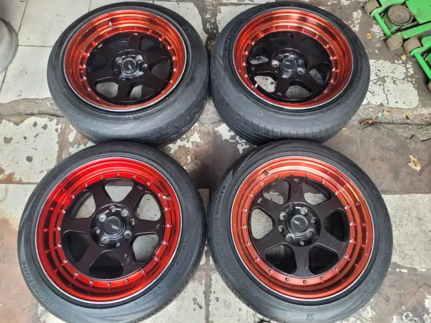 Velg HSR ramoi R16 paket ban bisa avanza xenia vios yaris jazz calya
