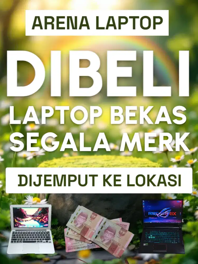 DISINI MENERIMA JUAL-BELI LAPTOP BEKAS SEGALA MERK. TERIMA BELI LAPTOP