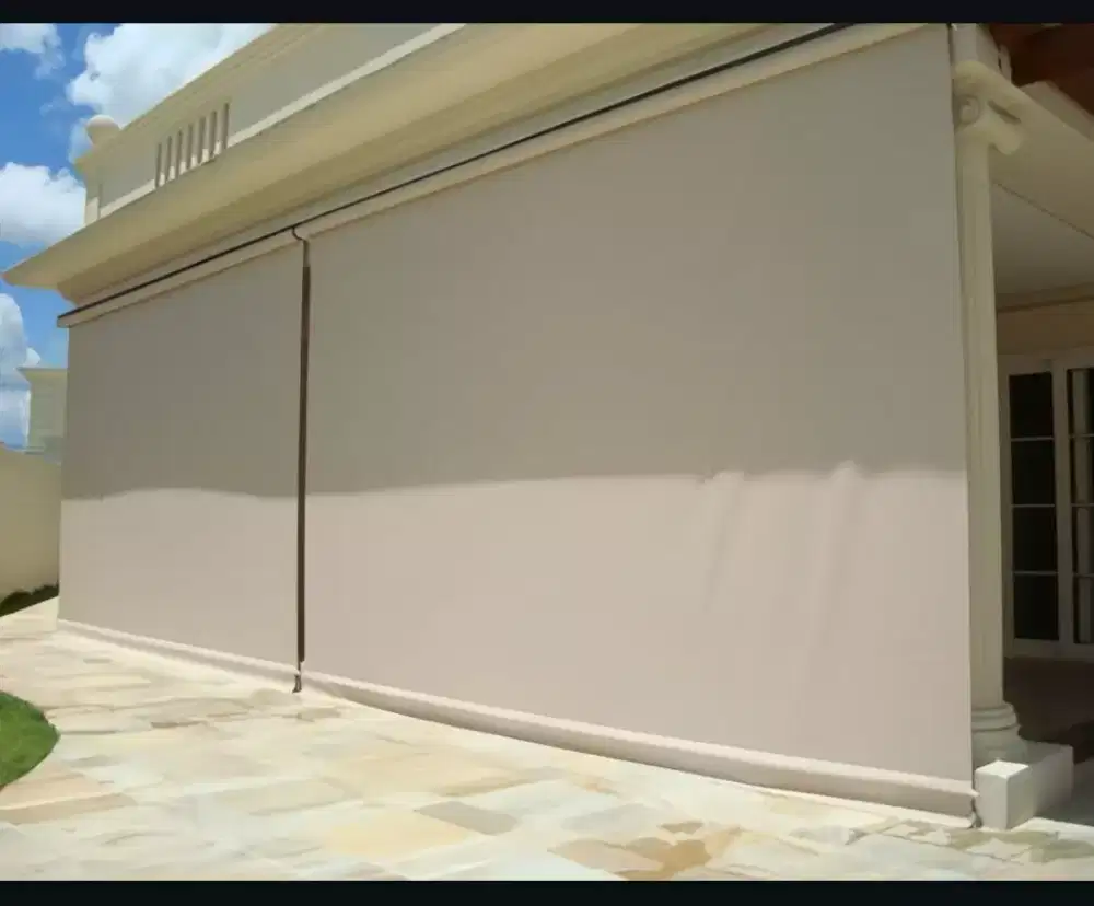 Tiray rollerblinds outdoor custom ukuran