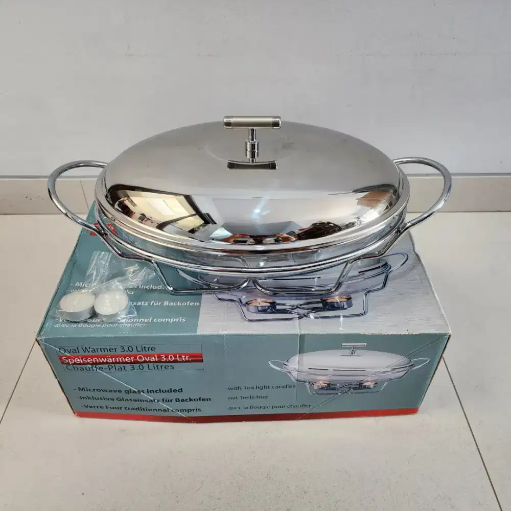 PRIMA COOK
Chafing Dish Oval Prasmanan